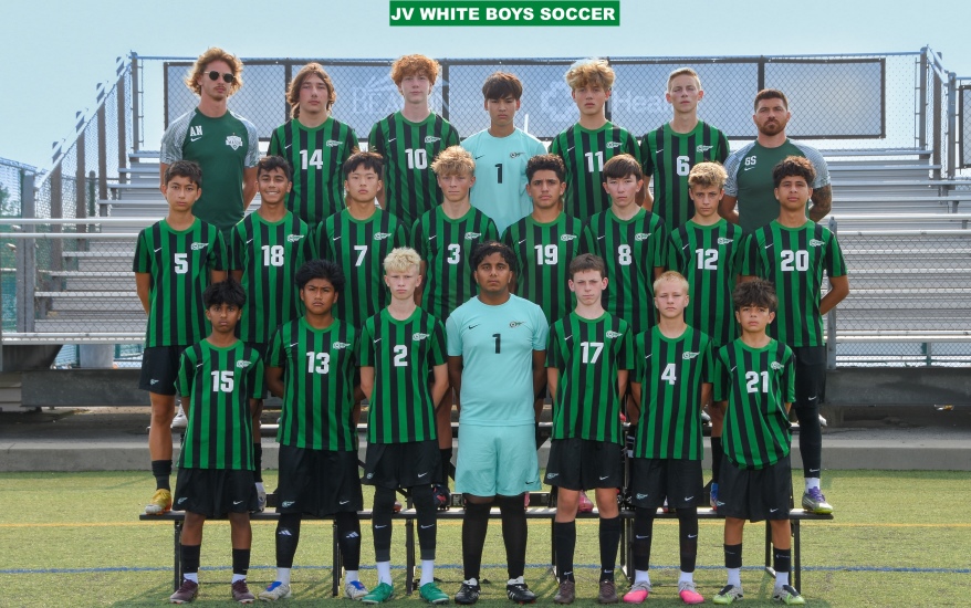 Boys JV White Soccer Team